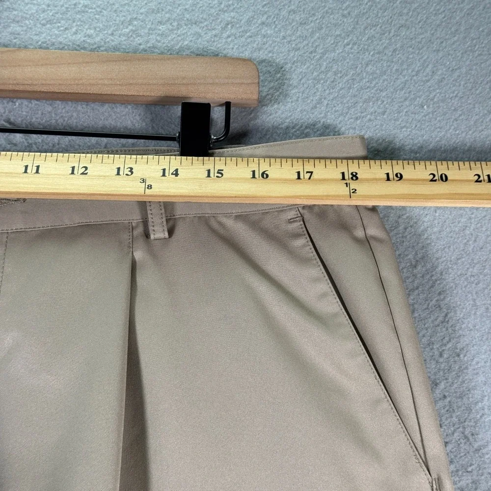 Adidas Climalite‎ Chino Pants Mens 35x34 Brown Straight Leg Golf Active Comfort